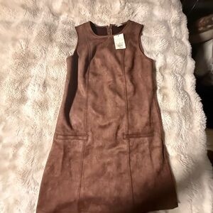 A New Day Brown Sleeveless Dress